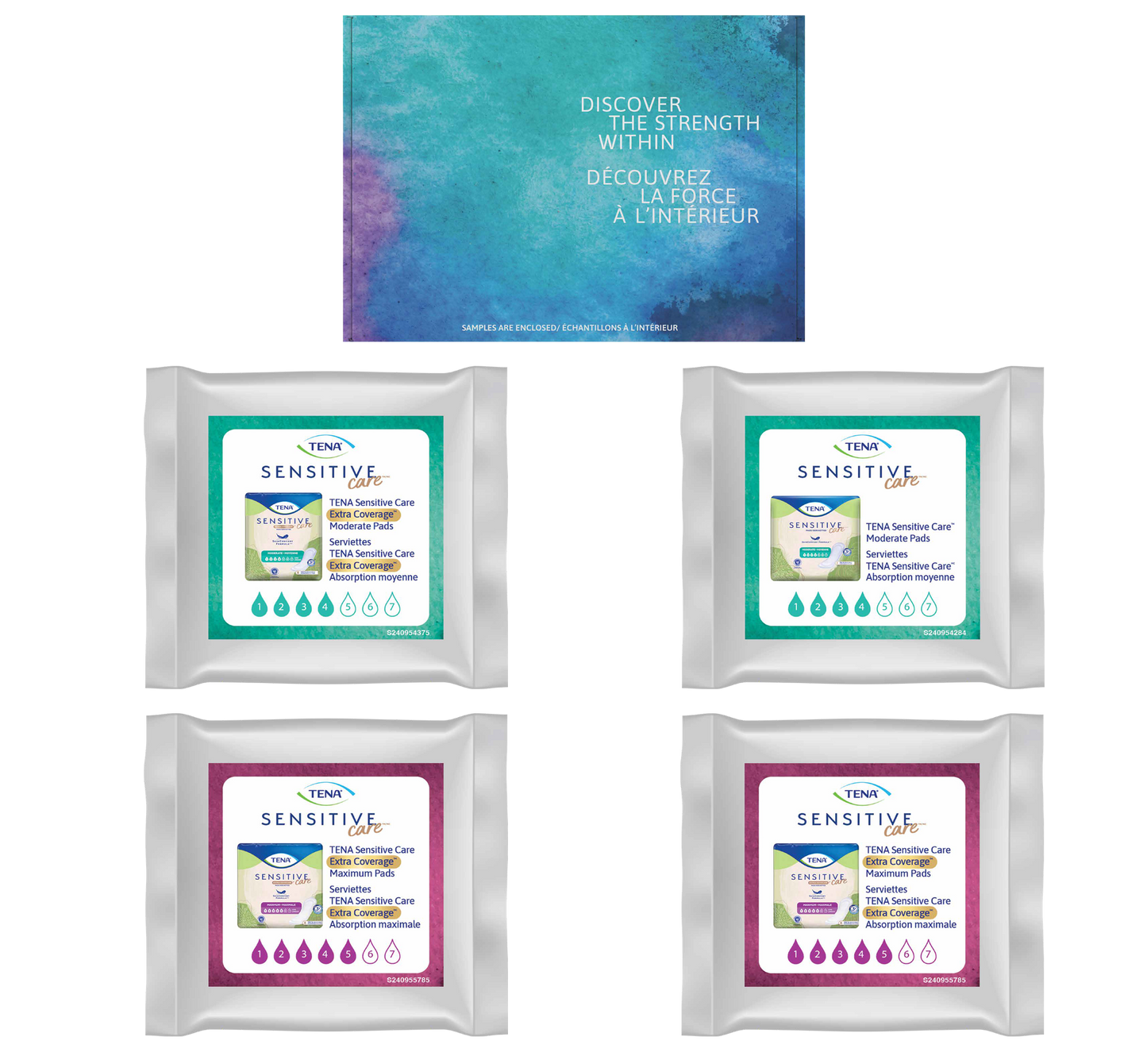TENA Sensitive Care Moderate Pads