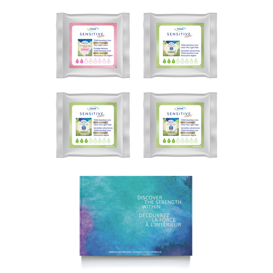 Serviettes TENA Sensitive CareMC - absorption légère