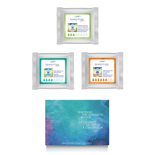 Serviettes TENA Sensitive Care - capacité d’absorption variée