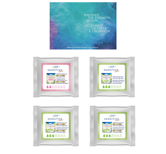 Serviettes TENA Sensitive CareMC - absorption légère
